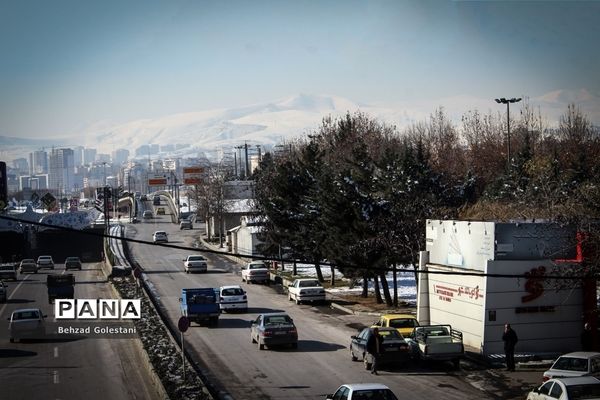 صبحگاه زمستانی در ارومیه