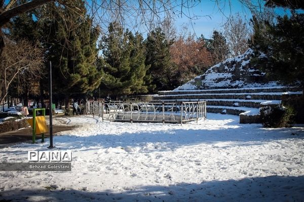 صبحگاه زمستانی در ارومیه