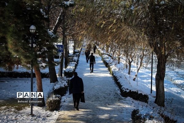 صبحگاه زمستانی در ارومیه