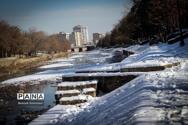 صبحگاه زمستانی در ارومیه