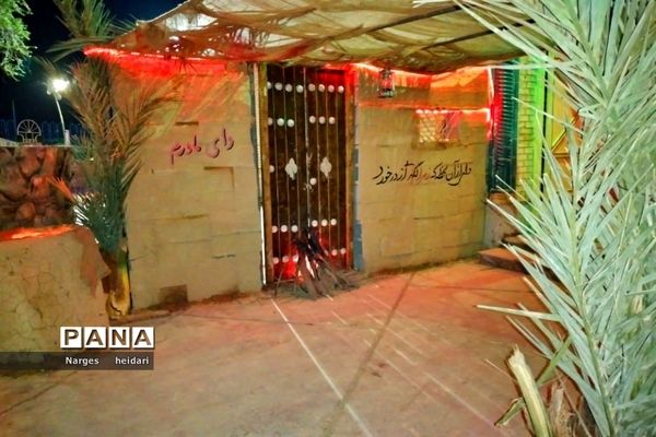 مراسم دهه اول ایام فاطمیه در شهرستان امیدیه