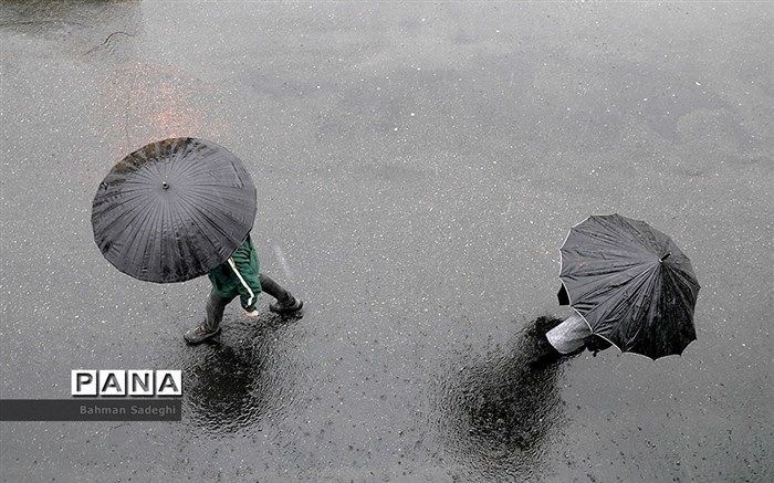 بارش باران در ۱۱ استان