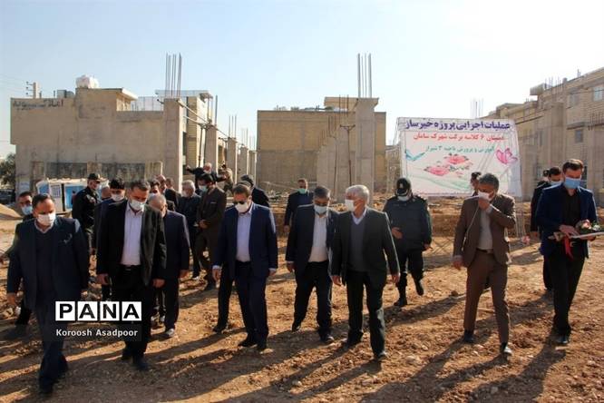 حضور استاندار فارس در آیین افتتاح و بازدید از پروژه‌های آموزشی ناحیه3 شیراز