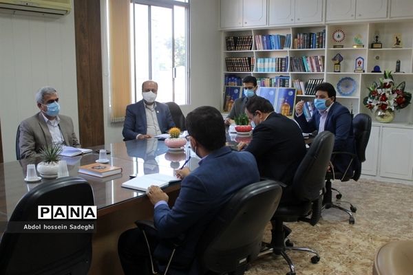 جلسه شورای  اداری معاونت پرورشی و فرهنگی اداره‌کل آموزش و پرورش استان بوشهر