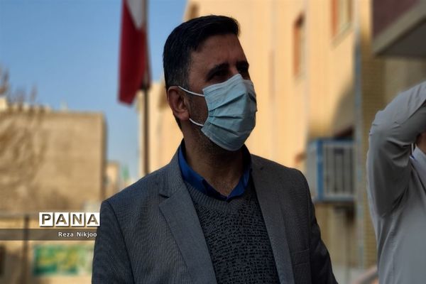 بازدید از حوزه‌های آزمون استخدامی ناحیه یک بهارستان