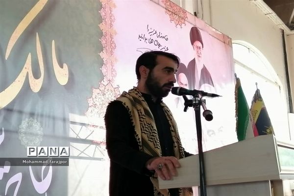 برگزاری مراسم سالگرد شهادت سردار سلیمانی در شهرستان کارون