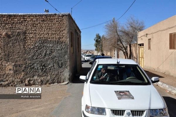 کاروان عزای خودرویی درسالروز شهادت سرداردلها حاج قاسم سلیمانی