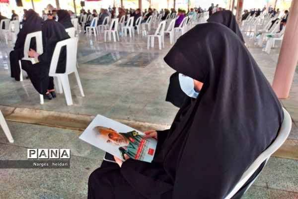 مراسم گرامیداشت اولین سالگرد شهادت سردارسلیمانی در شهرستان امیدیه