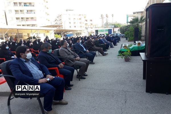 برگزاری مراسم سالگرد شهادت سردار سلیمانی در شهرستان مسجدسلیمان