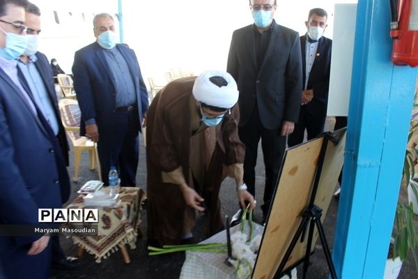 مراسم سالروز شهادت سردار سلیمانی در اداره‌کل آموزش و پرورش استان بوشهر