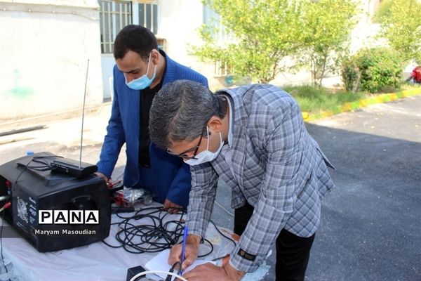 مراسم سالروز شهادت سردار سلیمانی در اداره‌کل آموزش و پرورش استان بوشهر