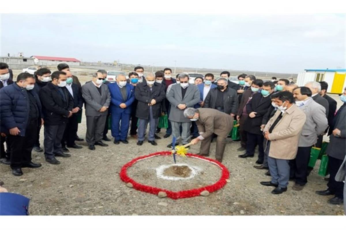 عملیات اجرایی پالایشگاه غلات در ناحیه صنعتی پارس آباد آغاز شد