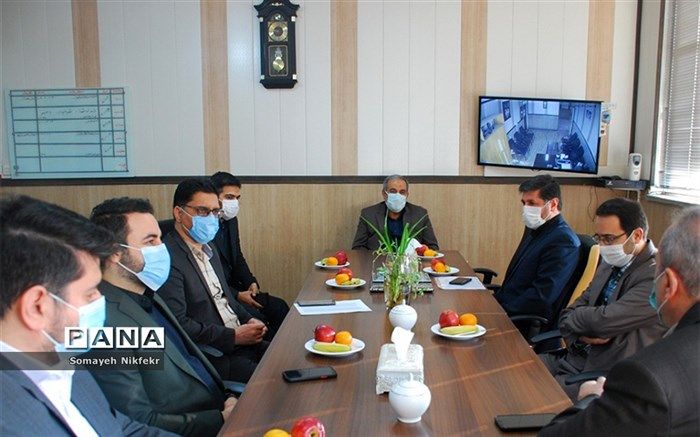دیدار مدیر آموزش و پرورش ناحیه یک شهرری با نماینده مردم تهران در مجلس شورای اسلامی
