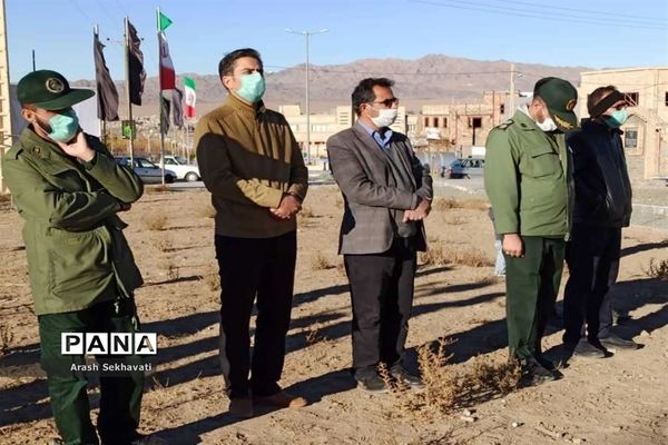 برگزاری مراسم سالگردشهید حاج قاسم سلیمانی در روستای چهکند ربیرجند