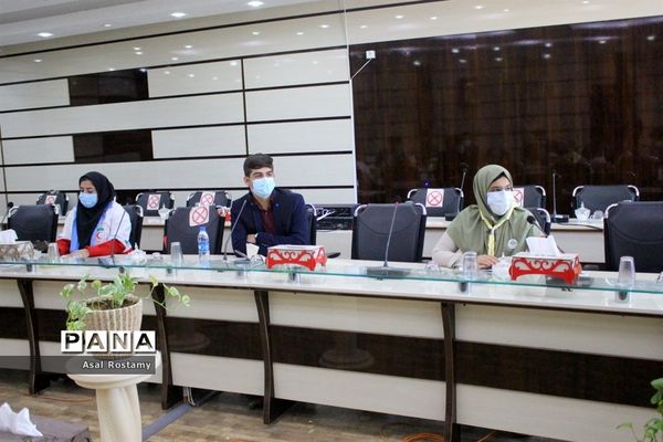 جلسه نمایندگان اعضا تشکل‌های دانش‌آموزی استان بوشهر