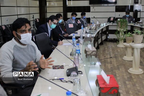 جلسه نمایندگان اعضا تشکل‌های دانش‌آموزی استان بوشهر