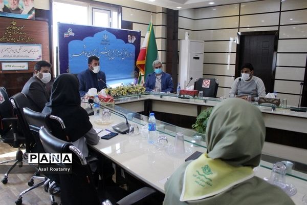 جلسه نمایندگان اعضا تشکل‌های دانش‌آموزی استان بوشهر