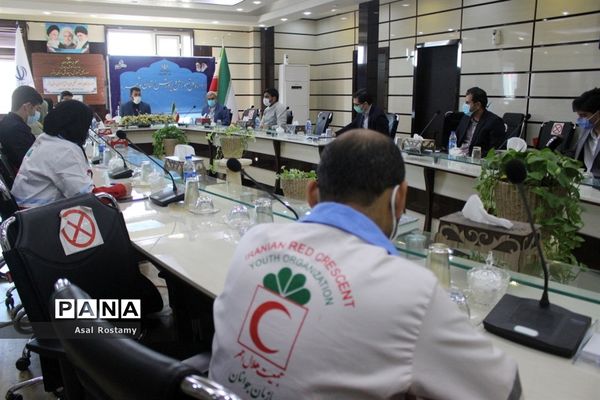 جلسه نمایندگان اعضا تشکل‌های دانش‌آموزی استان بوشهر