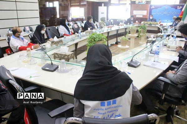 جلسه نمایندگان اعضا تشکل‌های دانش‌آموزی استان بوشهر