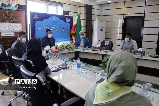 جلسه نمایندگان اعضا تشکلهای دانشآموزی استان بوشهر
