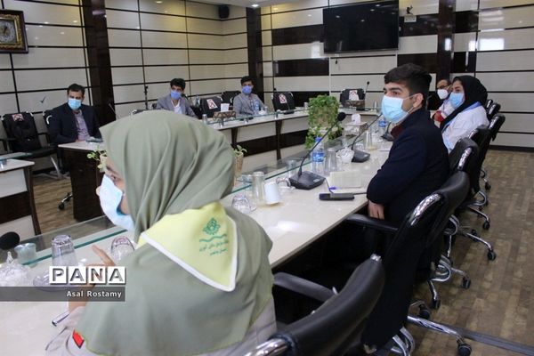 جلسه نمایندگان اعضا تشکل‌های دانش‌آموزی استان بوشهر