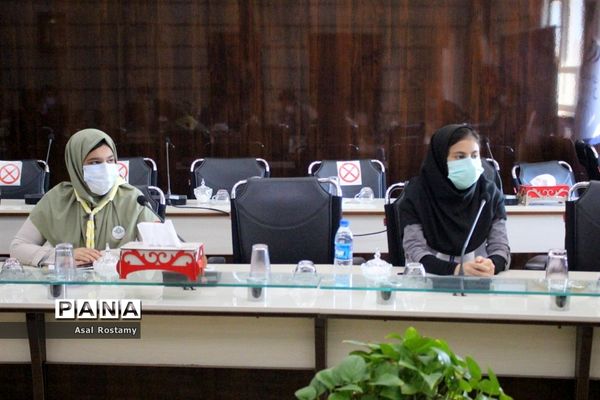 جلسه نمایندگان اعضا تشکل‌های دانش‌آموزی استان بوشهر