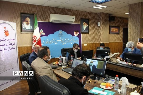نشست خبری مدیرکل فرهنگی هنری، اردوها و فضاهای پرورشی وزارت آموزش و پرورش در شیراز