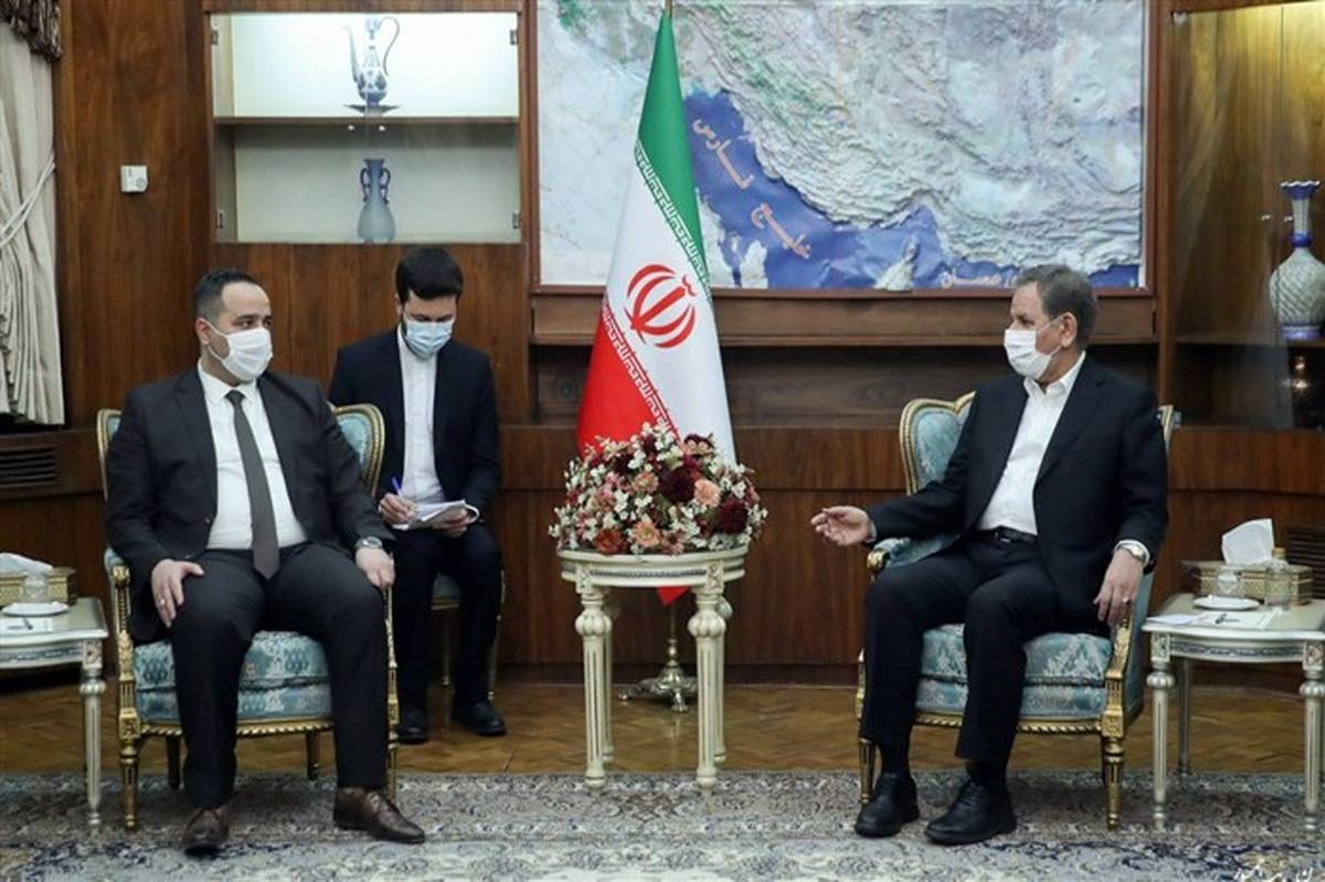 جهانگیری: برای حجم مبادلات ۲۰ میلیاردی ایران و عراق برنامه‌ریزی کنیم