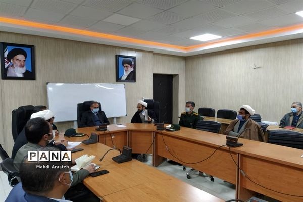 جلسه ستاد گرامیداشت دهه فجر و سالگرد پیروزی انقلاب اسلامی درشهرستان خوسف استان خراسان جنوبی