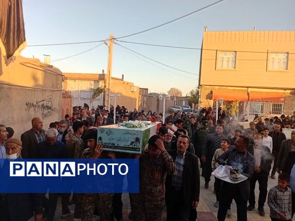 تشییع پیکر مطهر مهمانی متفاوت در زاوه