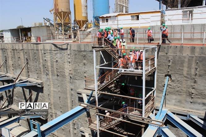 بازدید نمایندگان مجلس شورای اسلامی از پروژه مترو و شهر ک های صنعتی اسلامشهر