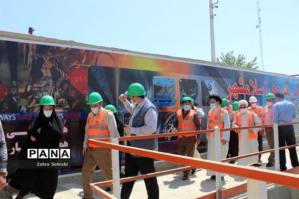 بازدید نمایندگان مجلس شورای اسلامی از پروژه مترو و شهر ک های صنعتی اسلامشهر