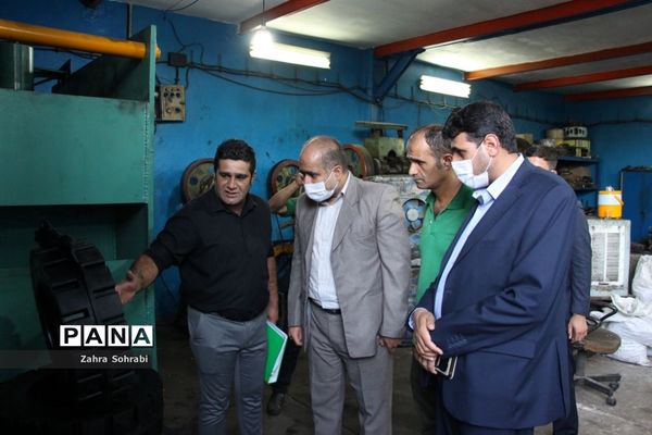 بازدید نمایندگان مجلس شورای اسلامی از پروژه مترو و شهر ک های صنعتی اسلامشهر
