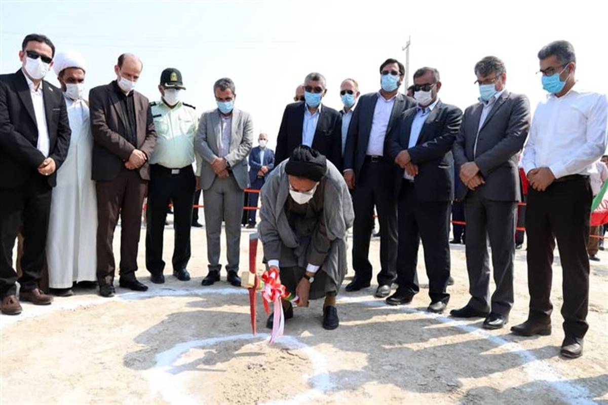 عملیات اجرایی مسجد خیرساز منطقه ویژه اقتصادی لامرد آغاز شد