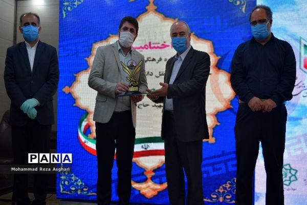 آیین اختتامیه دومین جشنواره فرهنگی ورزشی خانواده حمل و نقل دانش آموزی در منطقه 14