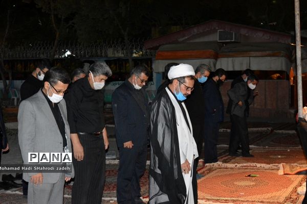 آماده سازی و اقامه سوگواری دهه اول محرم به میزبانی هیات فرهنگیان ناحیه یک  خراسان رضوی