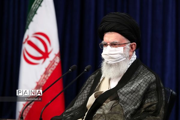 سخنرانی رهبر انقلاب در ارتباط تصویری با جلسه هیات دولت