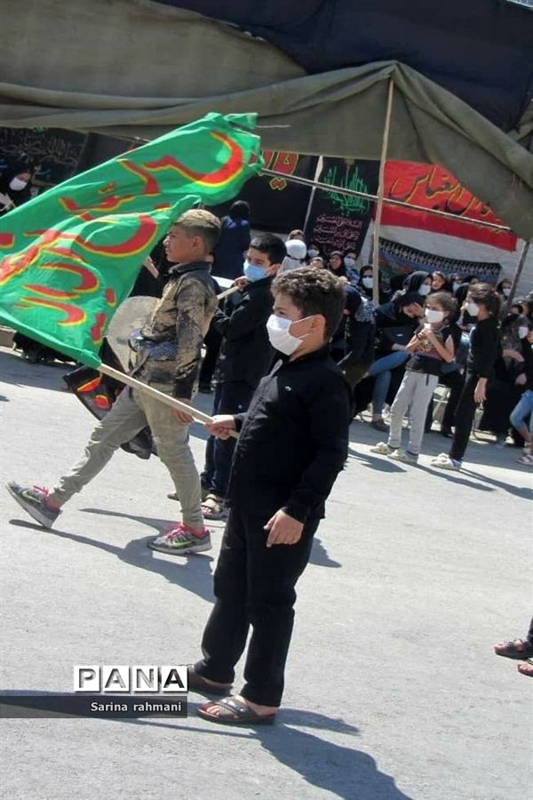 مراسم عزاداری مردم کرمانشاه در عاشورای حسینی
