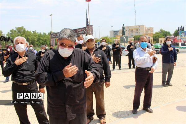 نماز ظهر عاشورا  در بوشهر