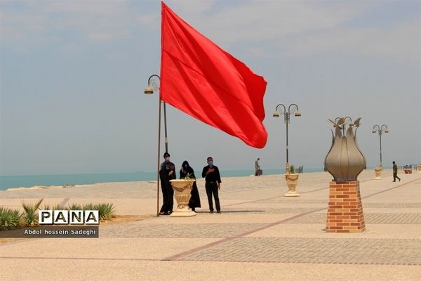 نماز ظهر عاشورا  در بوشهر