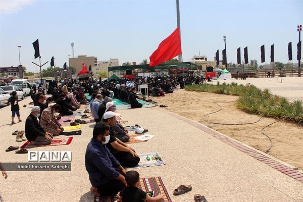 نماز ظهر عاشورا  در بوشهر