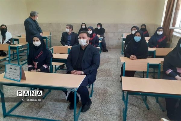 مانور نمادین بازگشایی مدارس