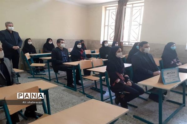 مانور نمادین بازگشایی مدارس