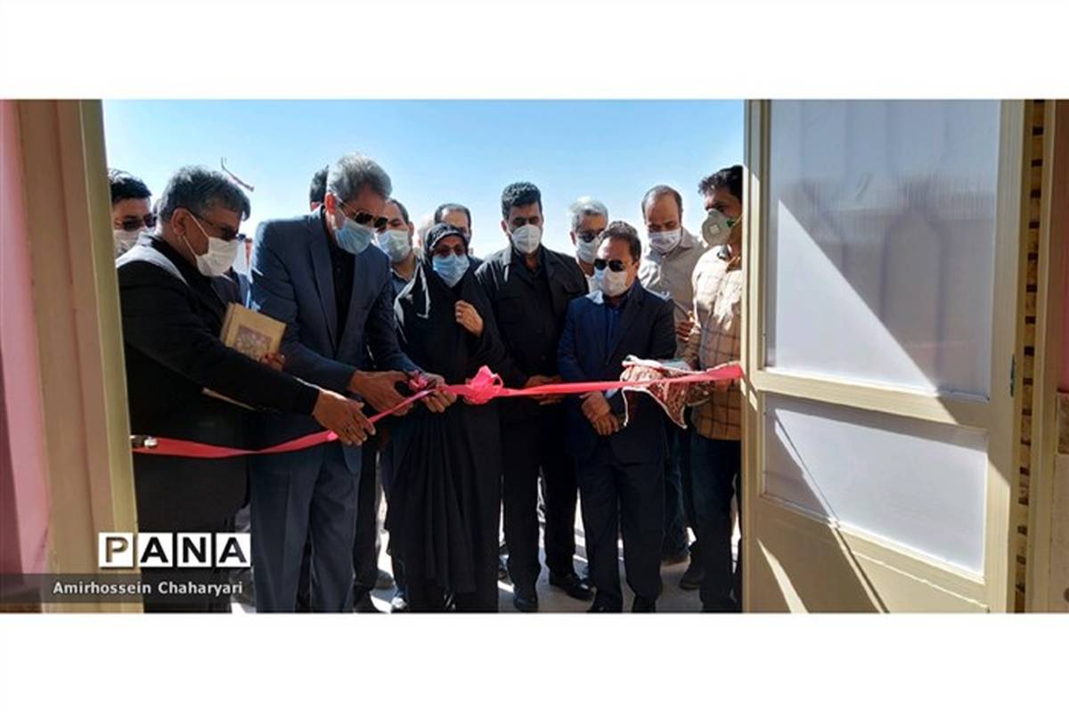 افتتاح و کلنگ زنی 3 پروژه آموزشی در شهرستان تایباد