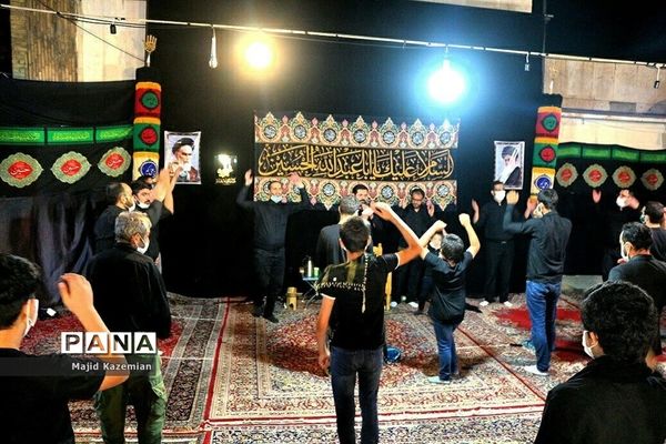برگزاری مراسم سوگواری ایام محرم در سازمان دانش آموزی استان همدان