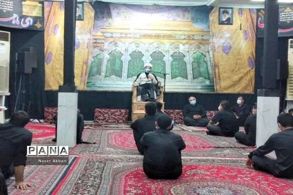 مراسم  روضه شب تاسوعا در مسجد خاتم الأنبیاء ( ص ) هیئت منتظران حضرت مهدی (عجّ) بوشهر