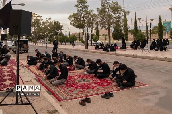 برپایی طرح هرکوچه یک حسینیه در شهرستان نی ریز