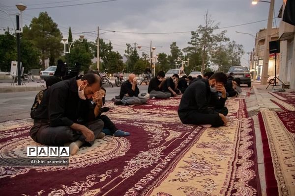 برپایی طرح هرکوچه یک حسینیه در شهرستان نی ریز