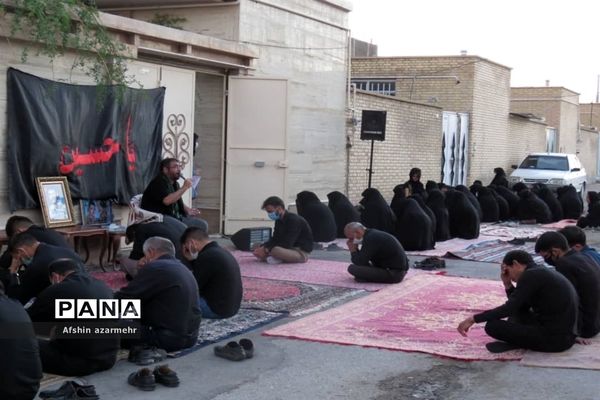 برپایی طرح هرکوچه یک حسینیه در شهرستان نی ریز