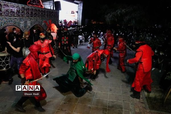 عزاداری شب عاشورا در مشهد